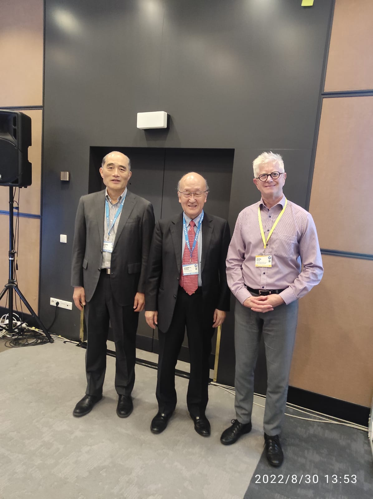 Prof. Fujimoto, Prof. Osamura, Prof. Hozak 